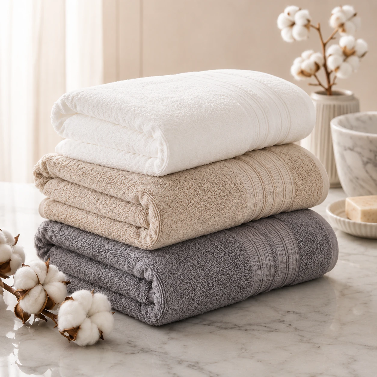 CloudSoft 600 GSM Cotton Bath Towel