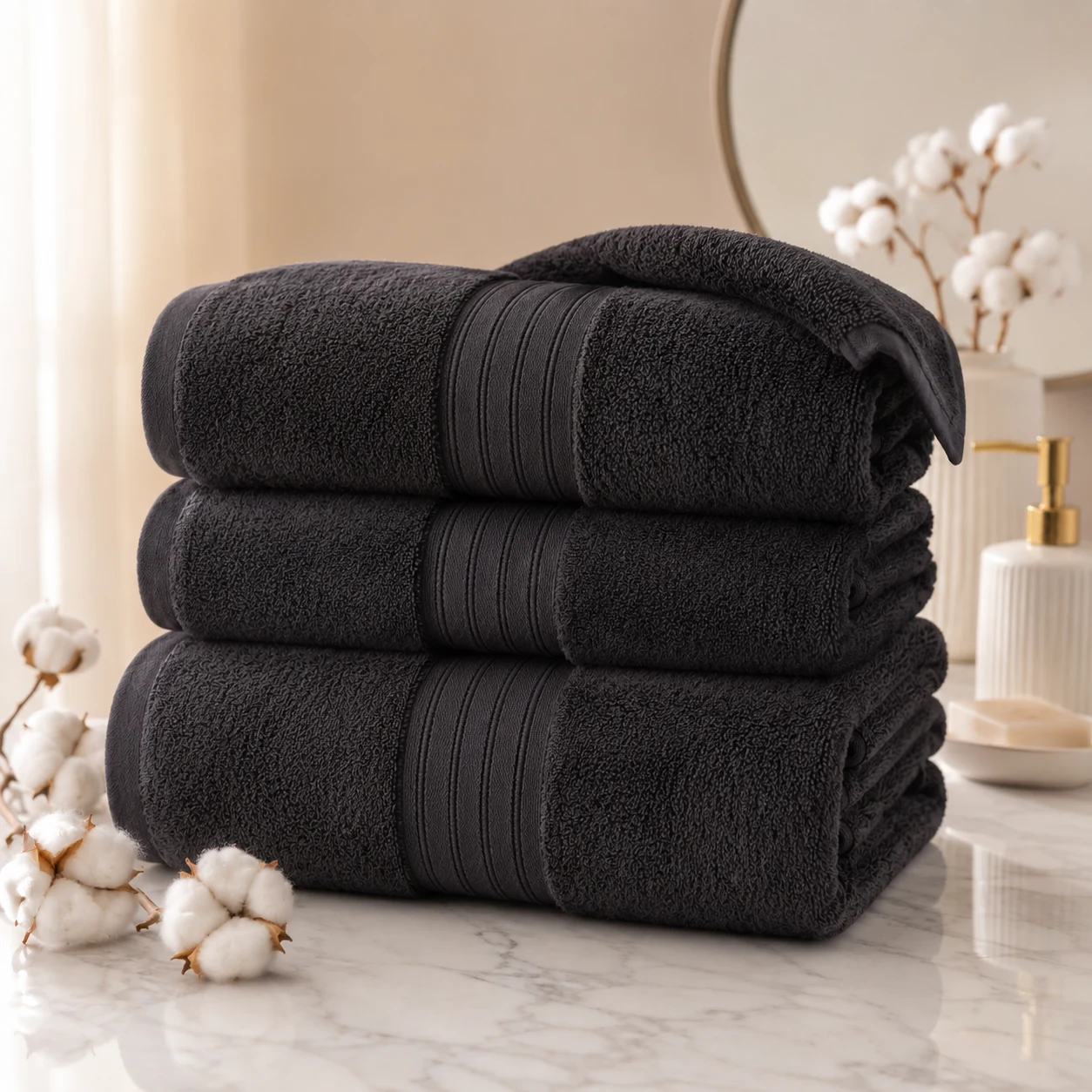 Charcoal Reserve 700 GSM Luxury Cotton Bath Towel
