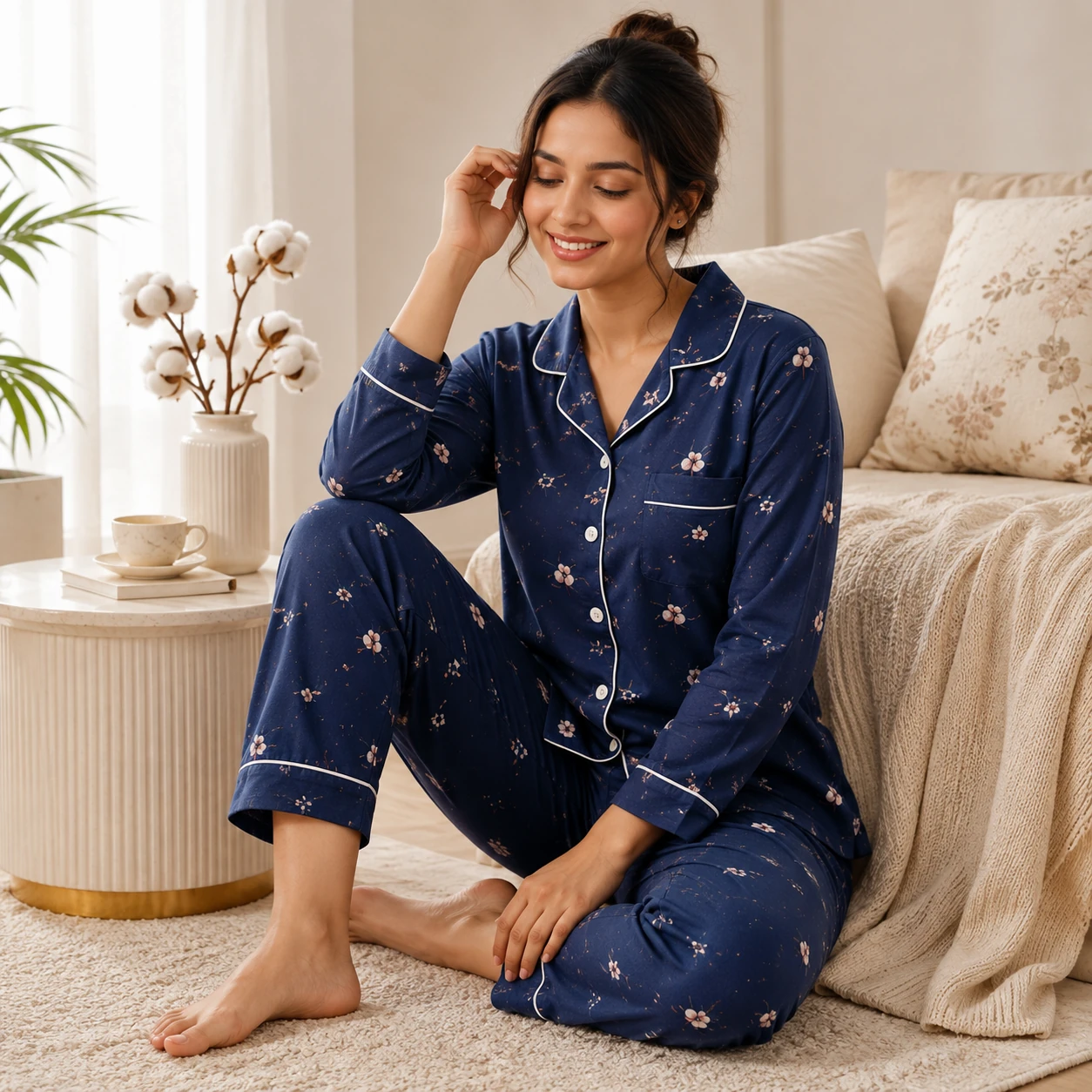 Easy Dream Cotton Night Suit